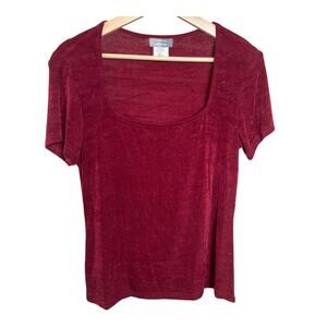 Y2K Urban Works Made In USA Medium Red Top